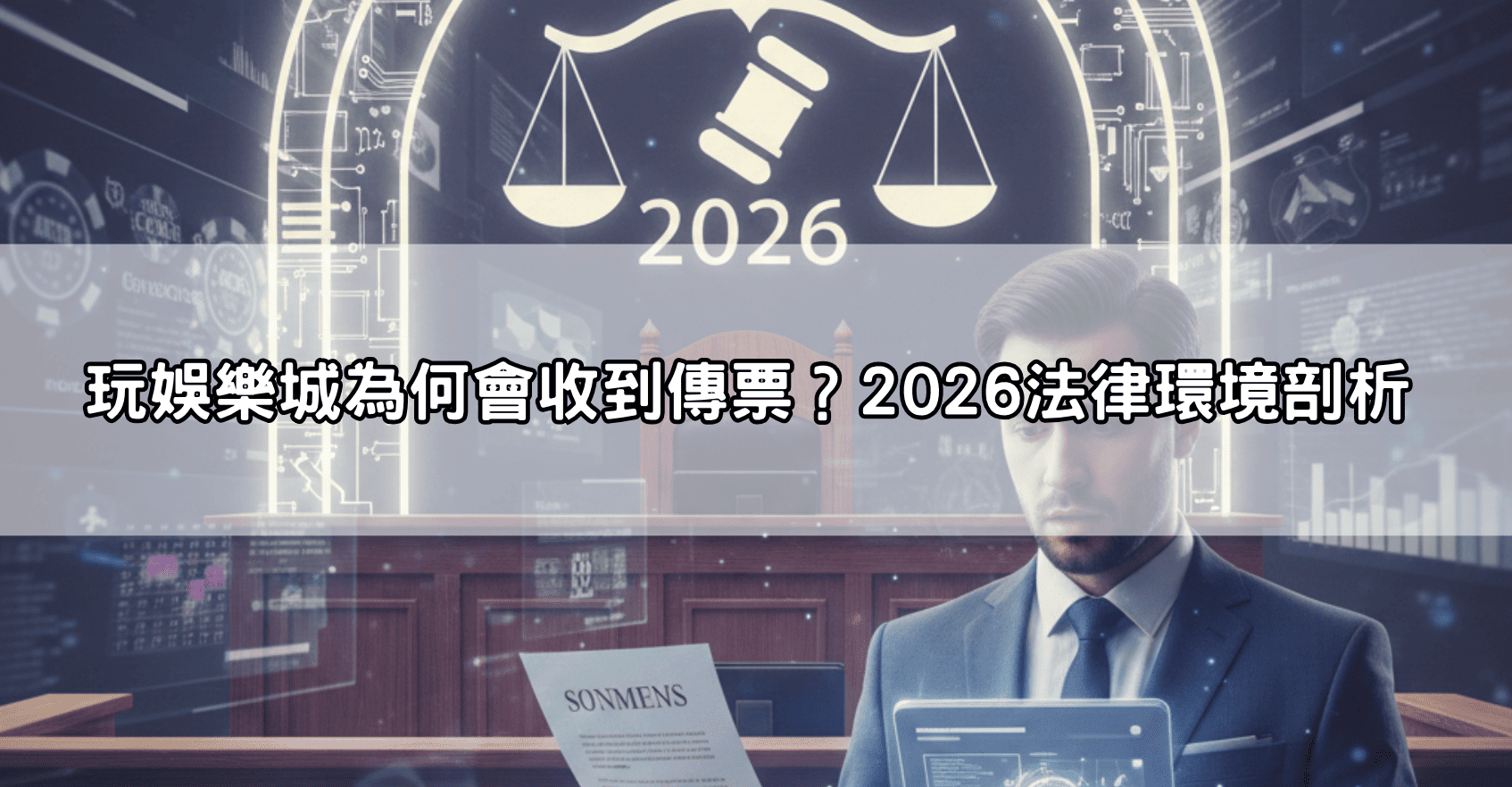 玩娛樂城也會收到通博娛樂傳票?解析2026法律現狀與防範之道